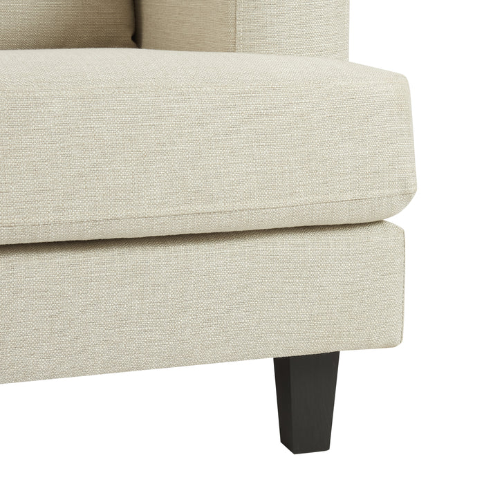 Dale 2 Seater Sofa, Natural Linen Fabric