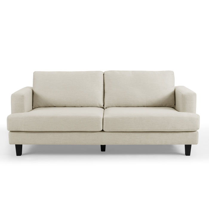 Dale 2+3 Seater Sofa set, Natural Linen Fabric