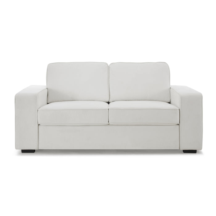 York 2+3 Seater Sofa Set, Cream Linen