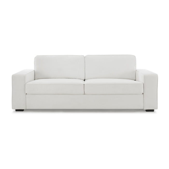 York 2+3 Seater Sofa Set, Cream Linen