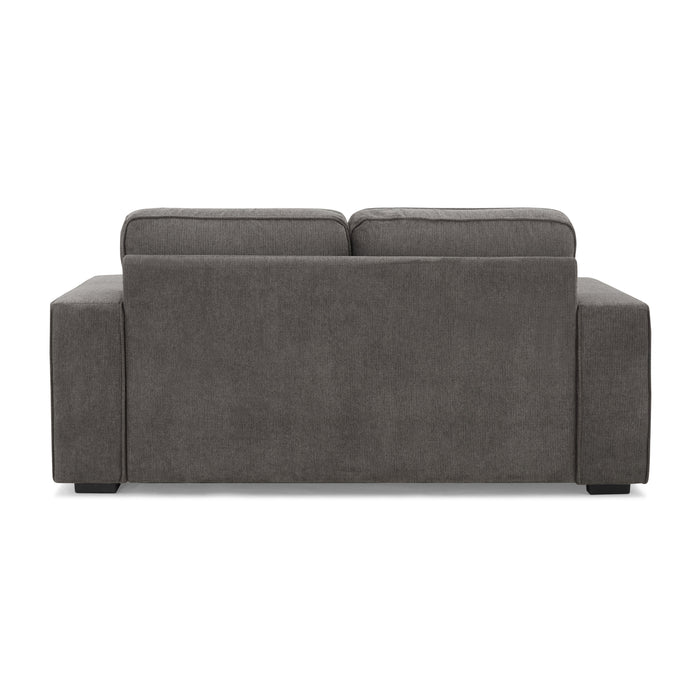 York 2+3 Seater Sofa Set, Dark Grey Linen