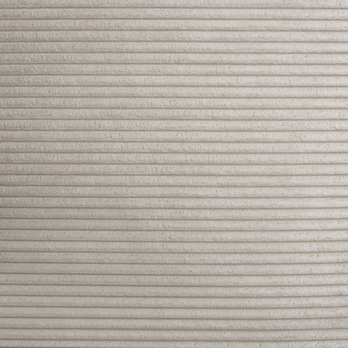 Marlow Large Footstool, Stone Grey Jumbo Cord