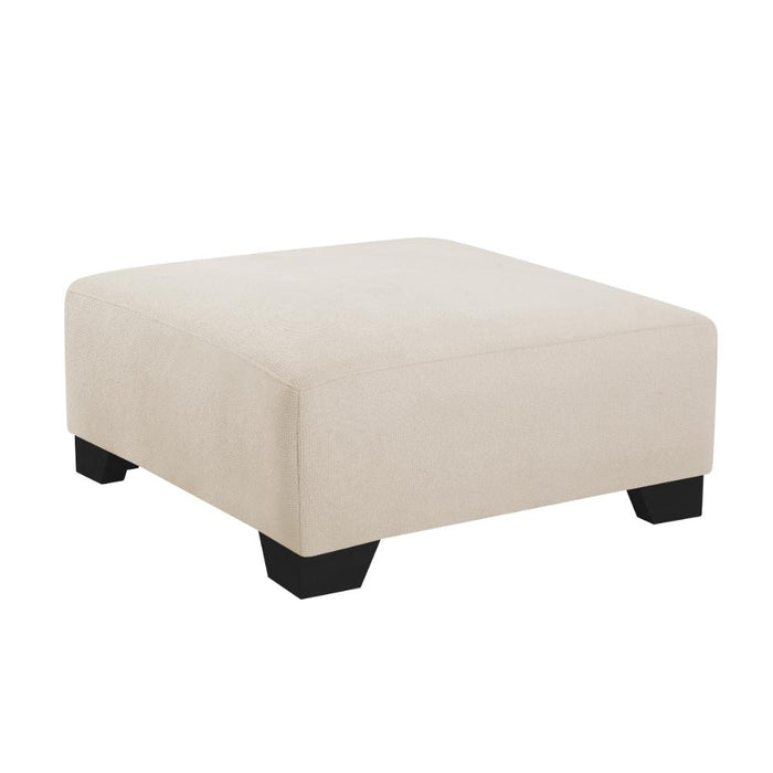 Renfrew Left-Hand Facing Corner Sofa With Footstool, Cream Linen