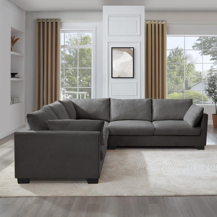 Renfrew 2 Corner 2 Sofa, Grey Linen