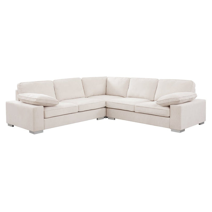 Birkdale 2 Corner 2 Sofa, Cream Linen