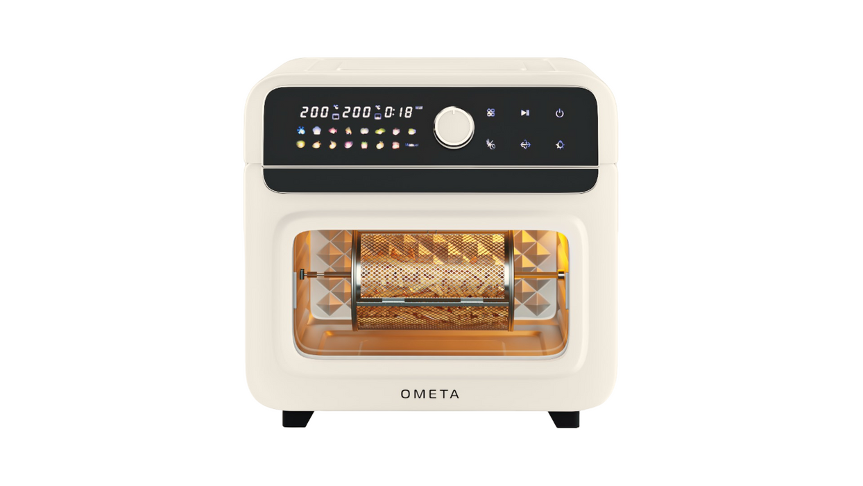 Ometa 28L Air Fryer Oven, Cream