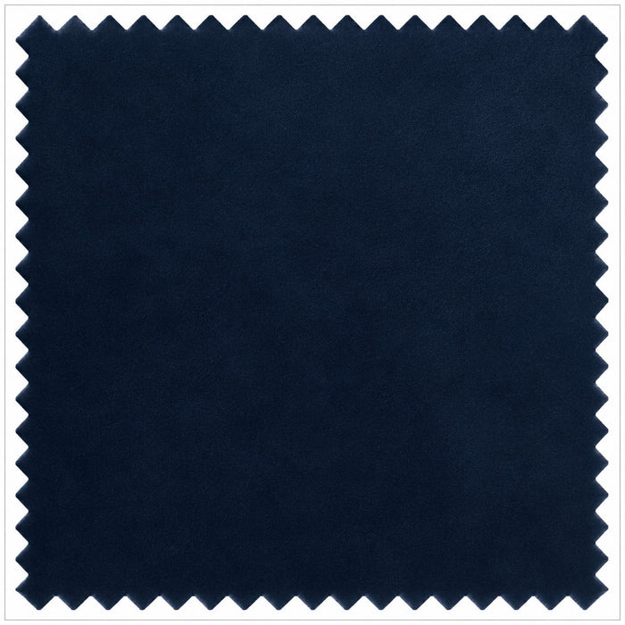 Mayfair Velvet Fabric 2 Seater Sofa, Midnight Blue