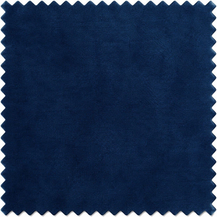 Thomas Velvet Fabric 1 Seater Sofa, Navy Blue Velvet