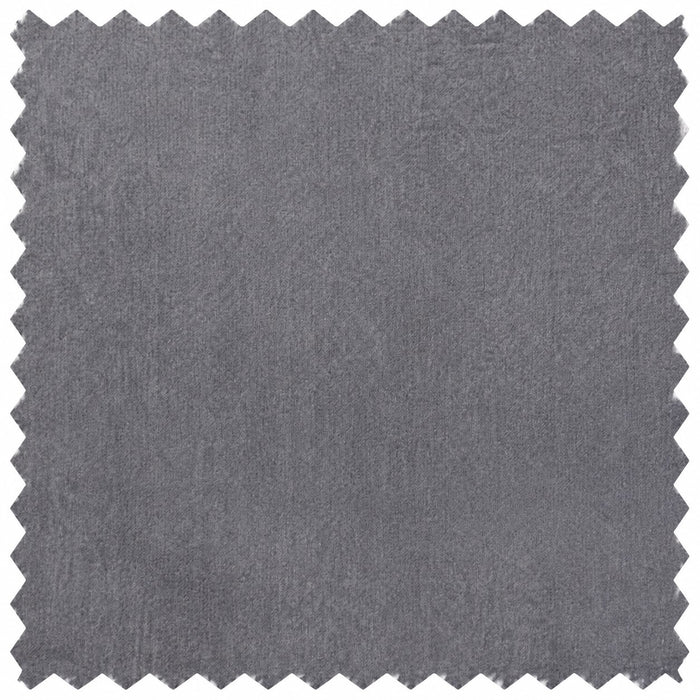 Kendal Velvet Single Sofa Bed Futon, Grey Velvet