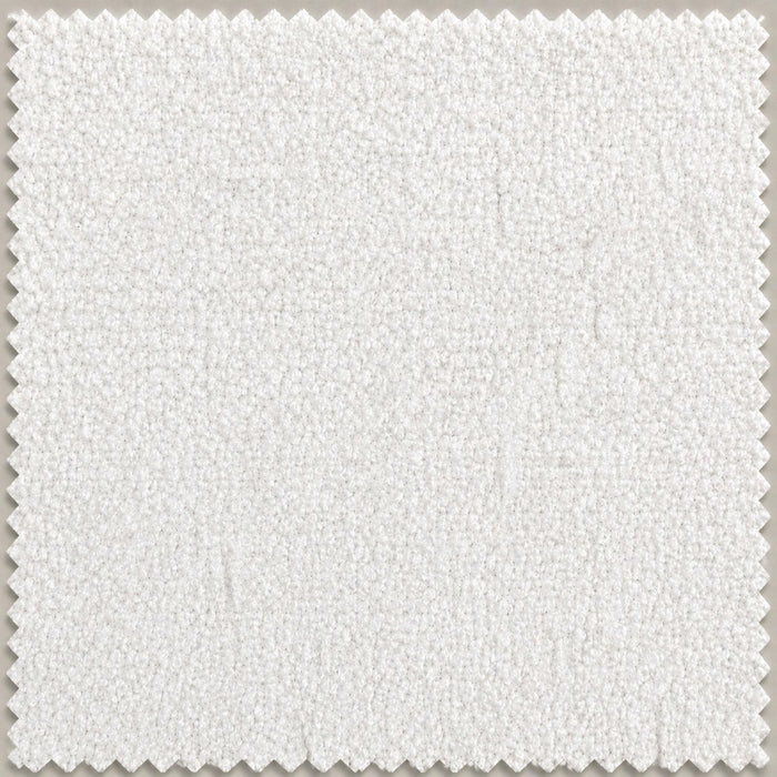 Evelyn Left-Hand Corner Sofa, White Boucle