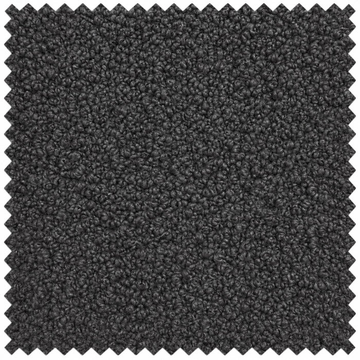 Jada 2 Seater Sofa, Dark Grey Boucle Fabric