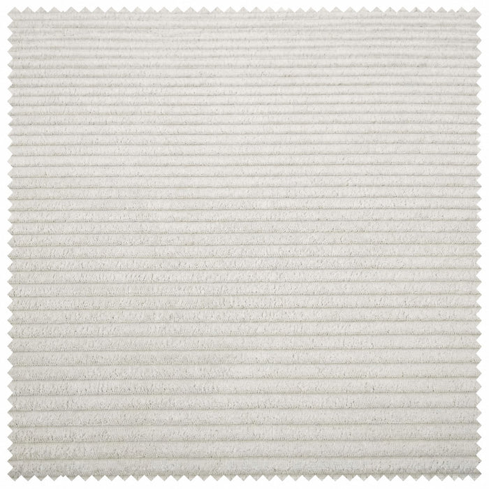 Caitlin Sofa With Chaise, Cream Jumbo Cord
