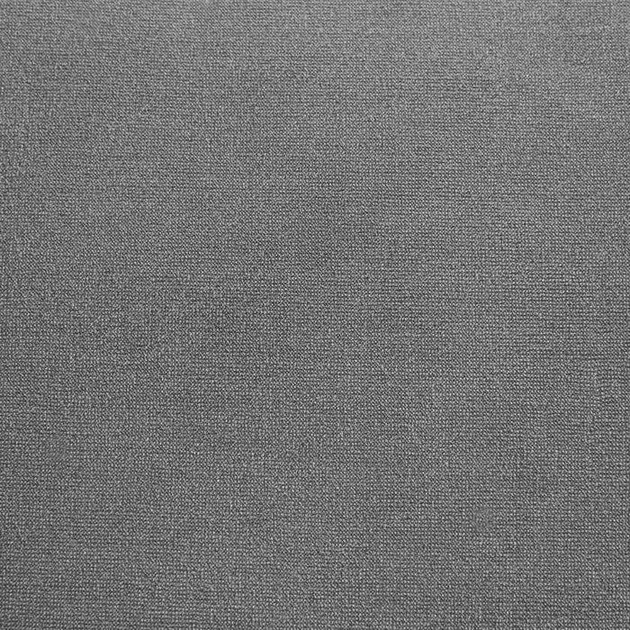 Palmer Left-Hand Facing Corner Sofa With Footstool, Dark Grey Velvet