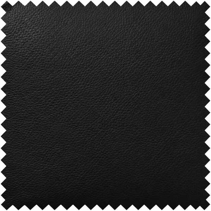 Carter 3 Seater Sofa With Right-Hand Chaise and Left-Hand Recliner, Black Faux Leather