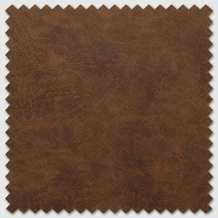 Edmonton Air Leather Fabric Sofa Bed, Brown Air Leather Fabric