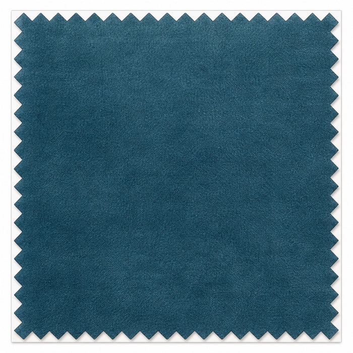 Thomas Velvet Fabric 2 Seater Sofa, Blue Velvet