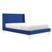 Athena Fabric Bed Frame - Double Plush Velvet Bed