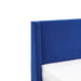 Athena Fabric Bed Frame - Double Plush Velvet Bed