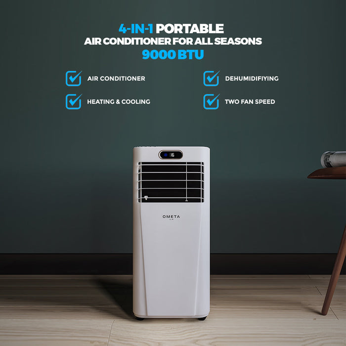 Ometa Air Conditioner AC Unit, 9000BTU