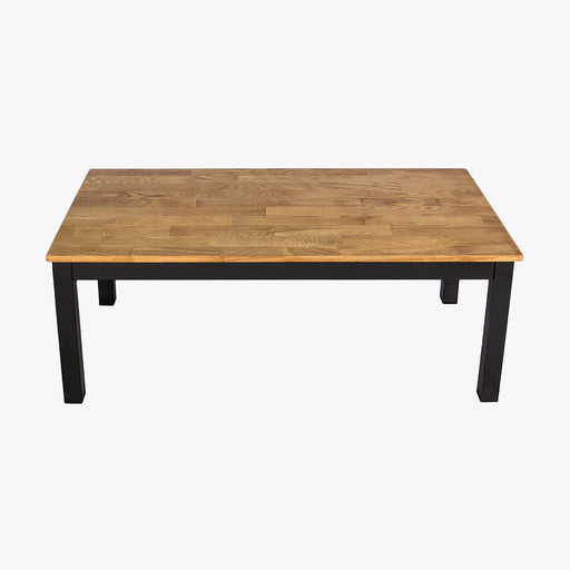 Copenhagen Coffee Table Black Frame-Oiled Wood