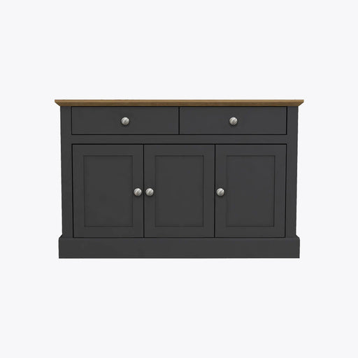 Devon 3 Door 2 Drawer Sideboard Charcoal