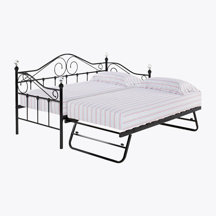 Florence Trundle Black (bed sold separately)