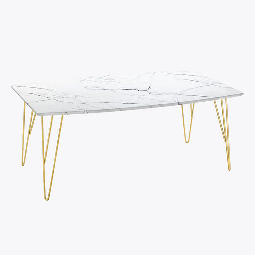 Fusion Coffee Table White Marble