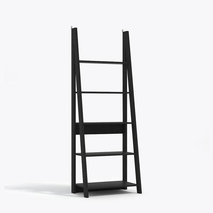 Tiva Ladder Bookcase Black