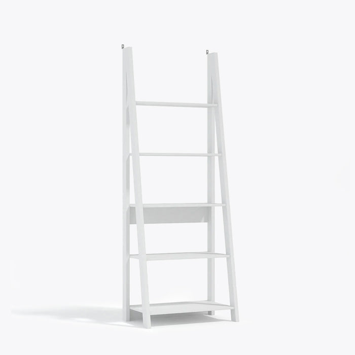 Tiva Ladder Bookcase White