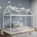 Taylor Kids Wooden Bed Single House, White