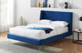 Athena Fabric Bed Frame - Double Plush Velvet Bed