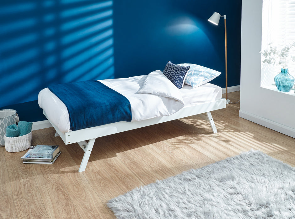 Madrid Wooden Trundle Only White