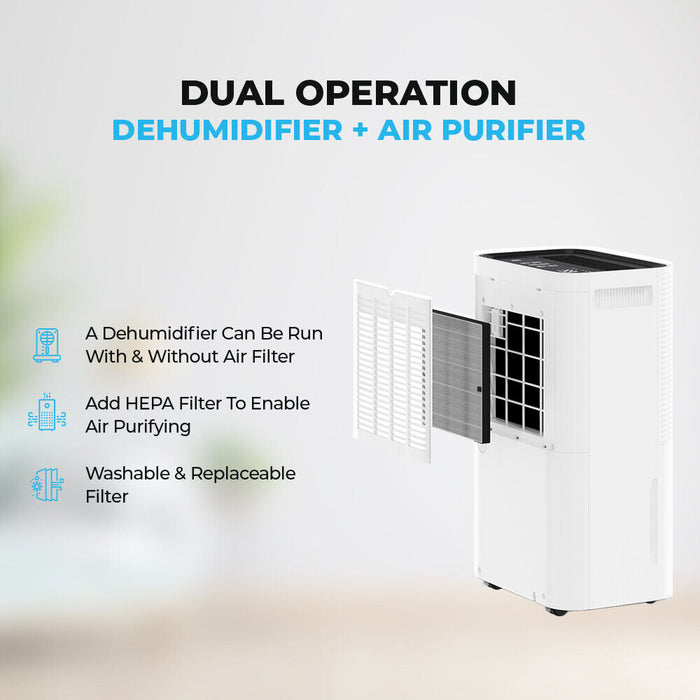 25L Ometa Dehumidifier Air Purifier Dual MAX 2-in-1 With Wifi