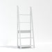 Tiva Ladder Bookcase White